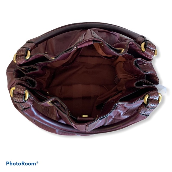 JUICY COUTURE Medium Brown Leather Purse Bag - Picture 5 of 6